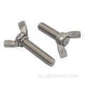 Vingbult med Rostfritt stål DIN316 Butterfly Screws Thumb Screw